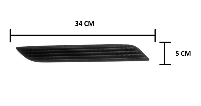 Zapcart Car Bumper Scratch Protector Compatible with Volkswagen Polo, Set of 4 - Image 2