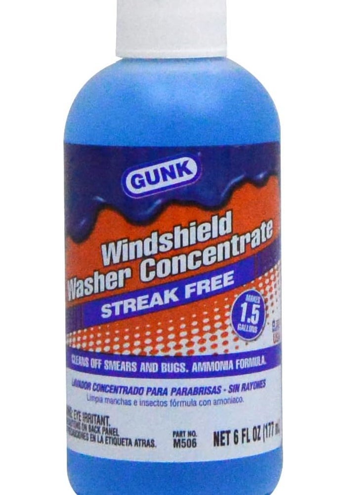 Gunk M506 Concentrated Windshield Washer Solvent with Ammonia - 6 Fl. Oz. - Image 2