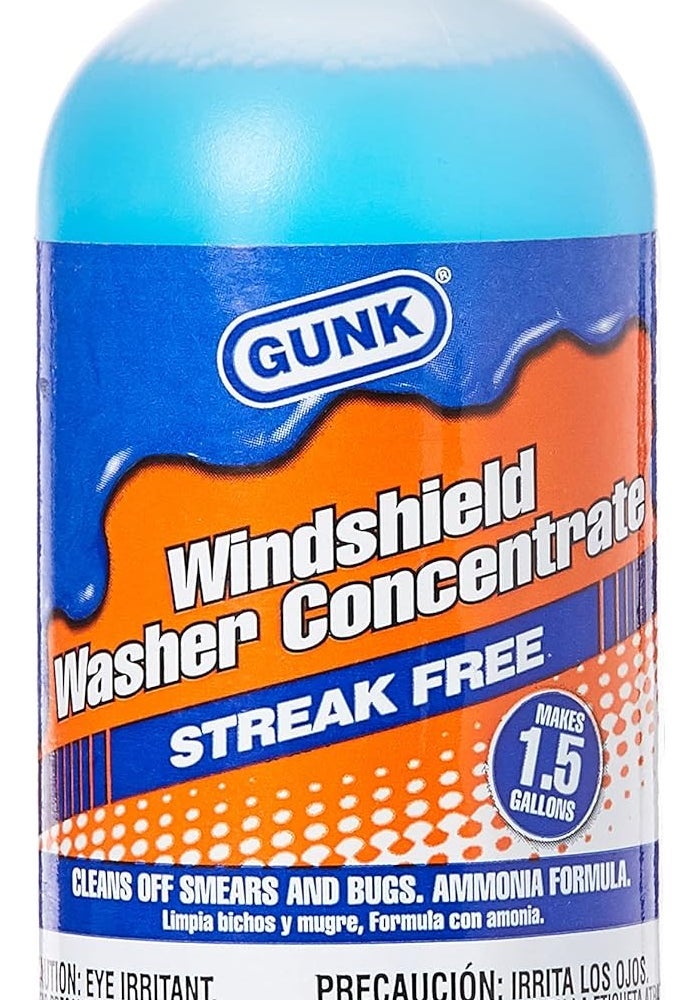 Gunk M506 Concentrated Windshield Washer Solvent with Ammonia - 6 Fl. Oz. - Image 1
