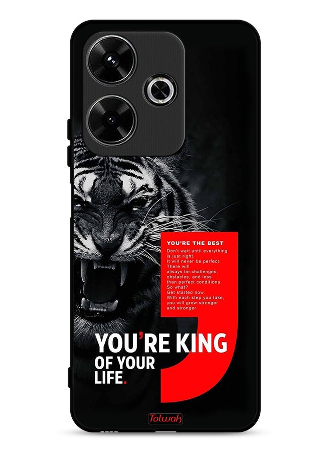 Tolwak Xiaomi Redmi 13 4G Protective Case Cover You Are King Of Your Life - Image 1