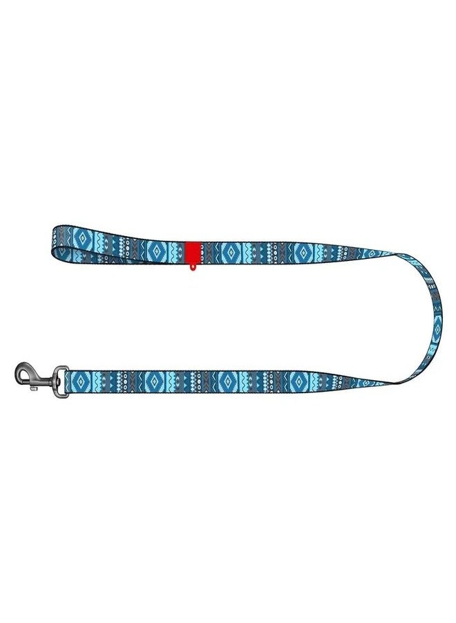 KICKZU Double-Sided Reflective 4-Foot Long Handle Padded Strong and Durable Nylon Leash Ideal for Running, Walking & Training Small, Medium and Large Dogs (Multicolor) - Image 3
