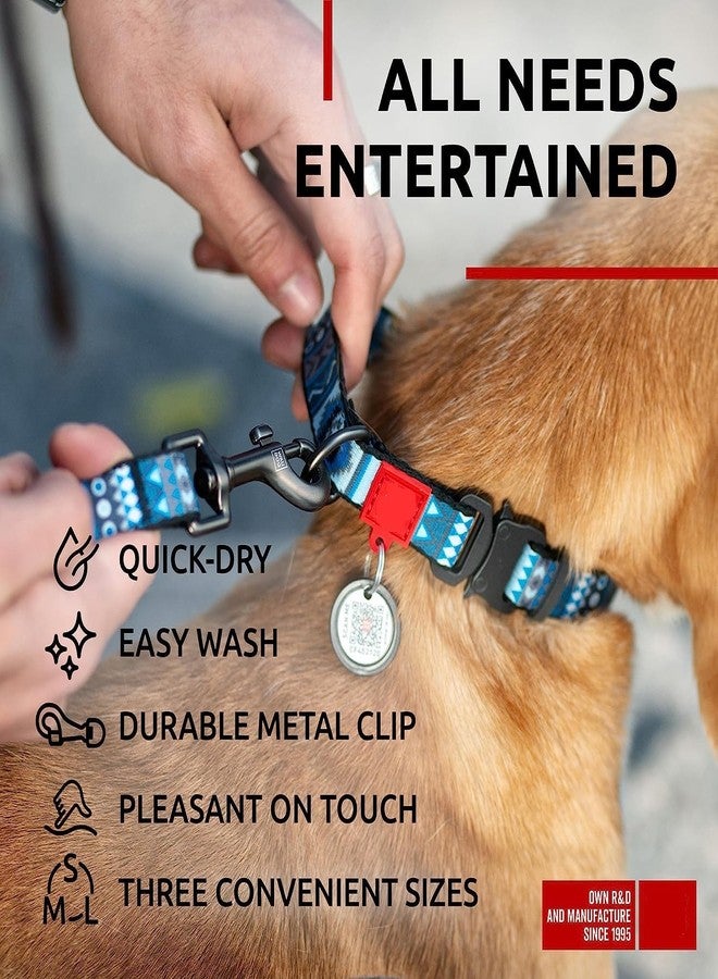 KICKZU Double-Sided Reflective 4-Foot Long Handle Padded Strong and Durable Nylon Leash Ideal for Running, Walking & Training Small, Medium and Large Dogs (Multicolor) - Image 5