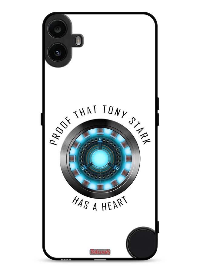Tolwak Nothing CMF Phone 1 Protective Case Cover Proof That Tony Stark Has A Heart - Image 1