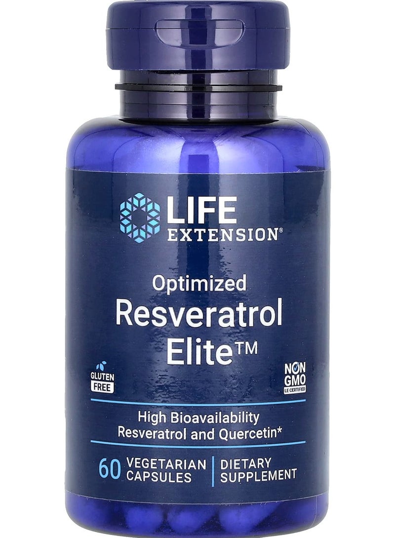 ريزفيراترول الأمثل، 60 كبسولة نباتية