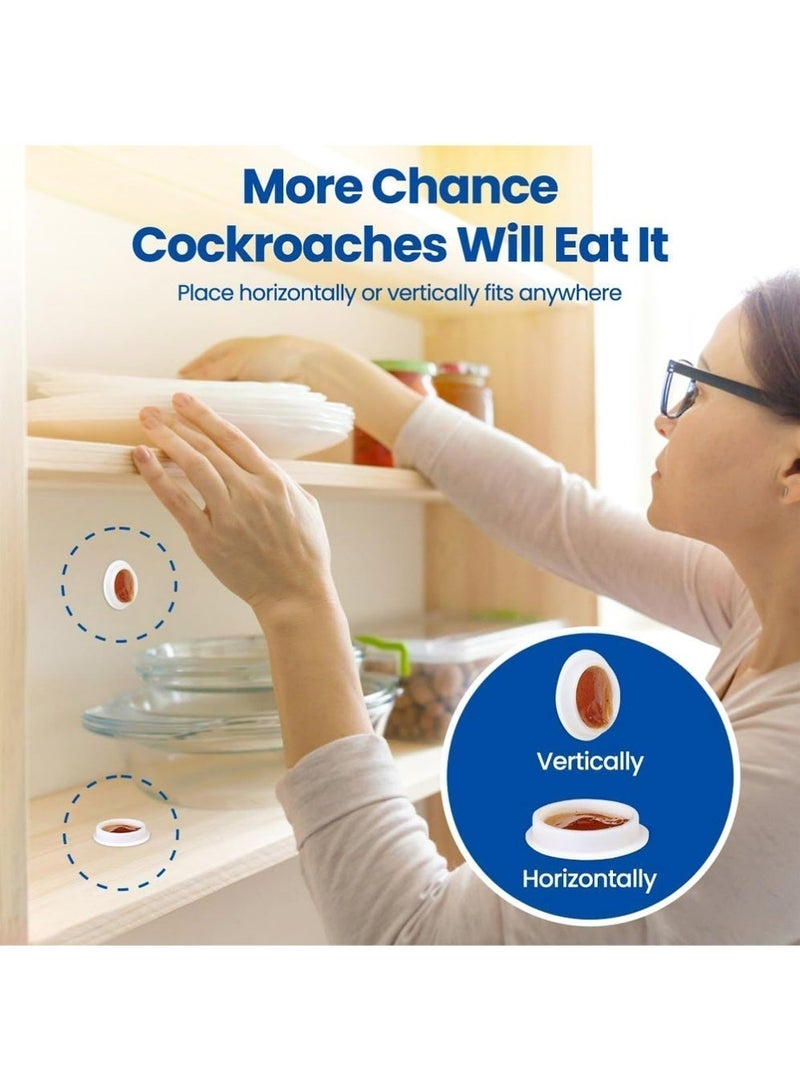 YOUGE 64PCS Home Kitchen Cockroach Killer Safe for Kids and Pets Roach killer, House Pest Control Cock Roach Medicine roach killer - Image 3