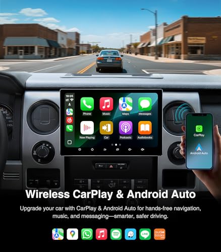 AINAVI 11.5 inch (4G+64G) Car Radio Stereo Upgrade for Ford F150 2009-2012,2013 2014 STX XL Compatible with Carplay Android Auto GPS Navigation WiFi Bluetooth Mirroring Touchscreen Headunit Replacement - Image 4