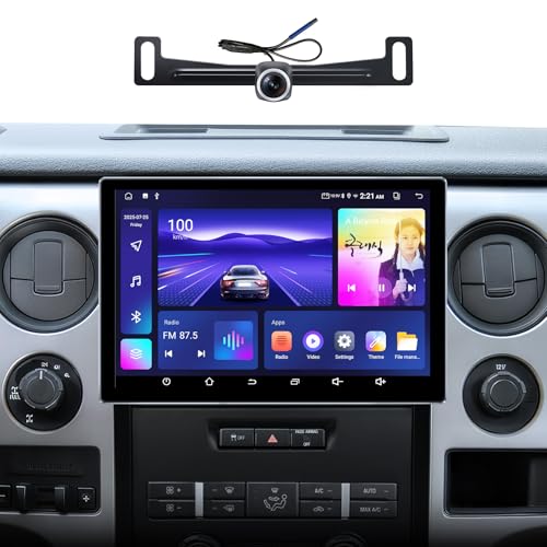 AINAVI 11.5 inch (4G+64G) Car Radio Stereo Upgrade for Ford F150 2009-2012,2013 2014 STX XL Compatible with Carplay Android Auto GPS Navigation WiFi Bluetooth Mirroring Touchscreen Headunit Replacement - Image 1