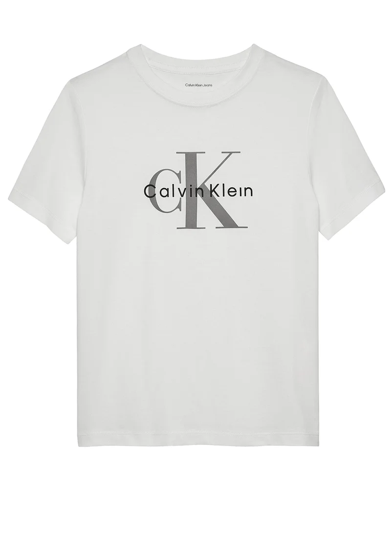 Calvin Klein Jeans Youth Graphic Crew Neck T-Shirt