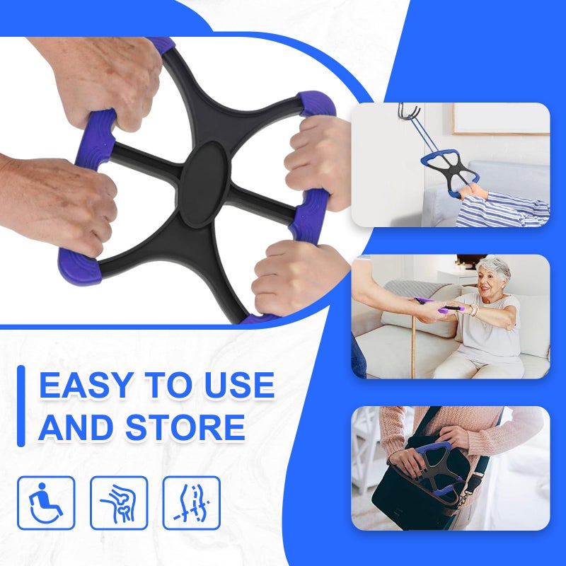 WERJH Lift Assist for Elderly,Aids for Disabled and Elderly with No-Slip Grip Handles,Standing Aids & Supports to Transfer Elderly, Senior, Bariatric, Patient Or Disabled,As Seen On Tv(Blue) - Image 5