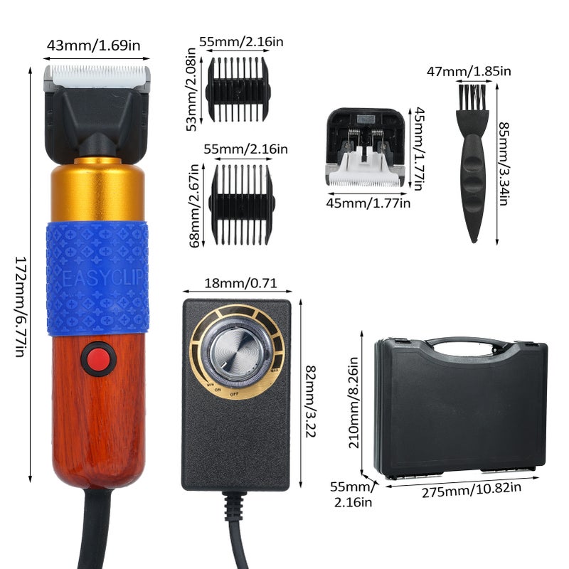 Carpet Trimmer Tufting Clippers Stepless Speed Carpet Shears with 2 Blades Low Noise Rug Tufting Trimmer Carpet Carving Clippers Rug Making Tool for Tufting Carpet Rug Clean 200W - Image 2