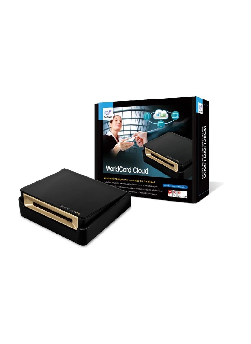PenPower - PenPower WorldCard Cloud Business Card Scanner for Window/Mac/Smartphone, Save and Manage Your Contacts by Cloud - Image 1