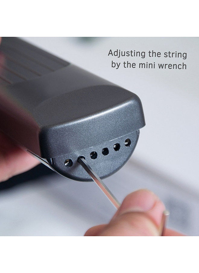 Solo - 6-String Pocket Guitar Chord Trainer Folk Guitar Practice Tool Gadget 6 Frets with Rotatable Chords Chart Screen for Beginners fingering Practice - Image 1