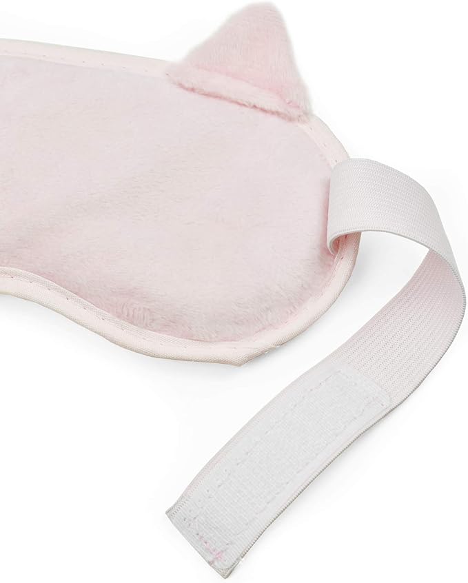 Legami Chill Out Eye Gel Mask 195 x 11 Hmax cm PVC and Polyester Kitty Theme Reusable Elastic Adjustable Perfect Fit Warm and Cold Effect - Image 3