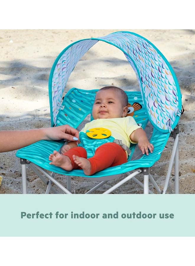 Bright Starts Disney Pop ‘N Chill Travel Seat Finding Nemo, Newborn to 6 Months - Image 3