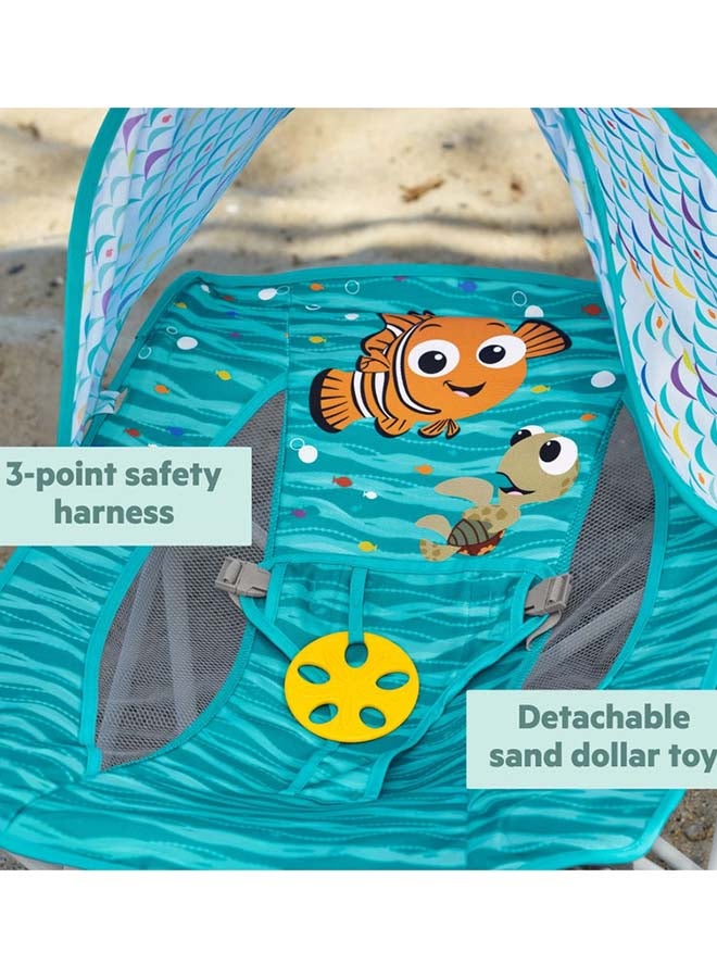Bright Starts Disney Pop ‘N Chill Travel Seat Finding Nemo, Newborn to 6 Months - Image 4