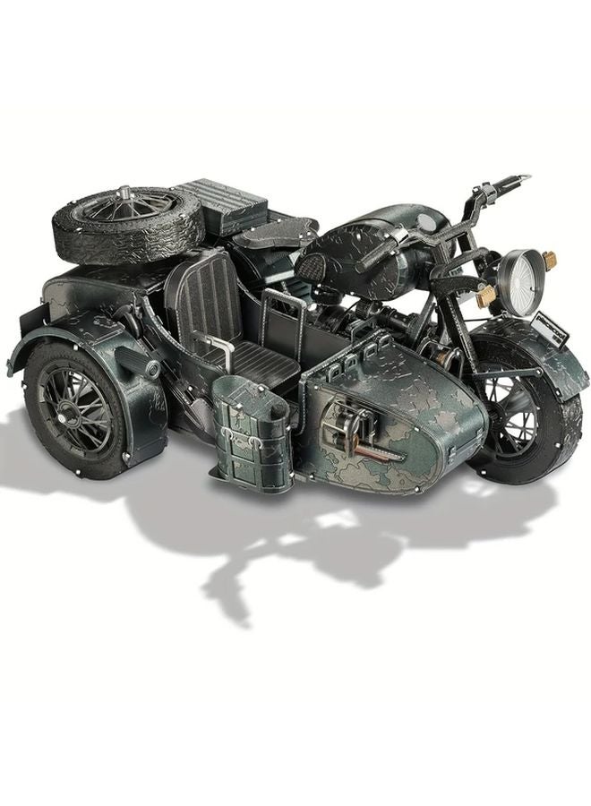 Piececool 3D Metal Motorcycle Puzzle Kit DIY Arts Crafts For Adults Family Birthday Gift - Image 3
