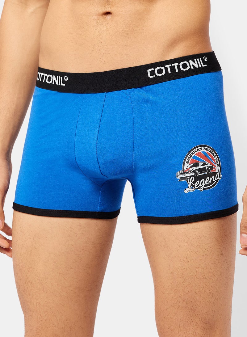 COTTONIL Logo Slogan Cotton Boxers  - Image 1