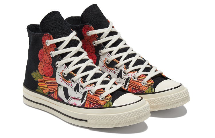 Converse Chuck 70 Hi 'Dia de los Muertos - Black' - Image 3
