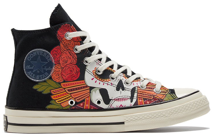Converse Chuck 70 Hi 'Dia de los Muertos - Black' - Image 2