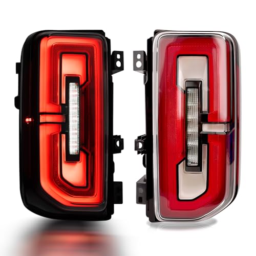 STRAUTOS LED Tail Lights Compatible with 2021-2025 Ford Bronco OE Factory Style Red Turn Signal Assemblies 1 Pair Replace M2DZ13404B M2DZ13405B - Image 1