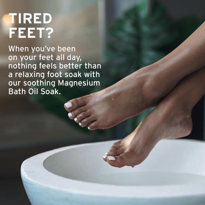 Life-flo Magnesium Oil Bath Soak Lavender Scent, Plus Magnesium Chloride from Zechstein Seabed, Cleanses and Refreshes, Relaxes Muscles and Joints, 60-Day Guarantee, Not Tested on Animals (Lavender) - Image 4