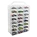 Adevar Double Sided 164 Scale Toy Car Storage Case Compatible with Matchbox Car Hot Wheels Storage Case46 Slot Transparent Organizer for 48 Toy CarsCase Only - Image 3
