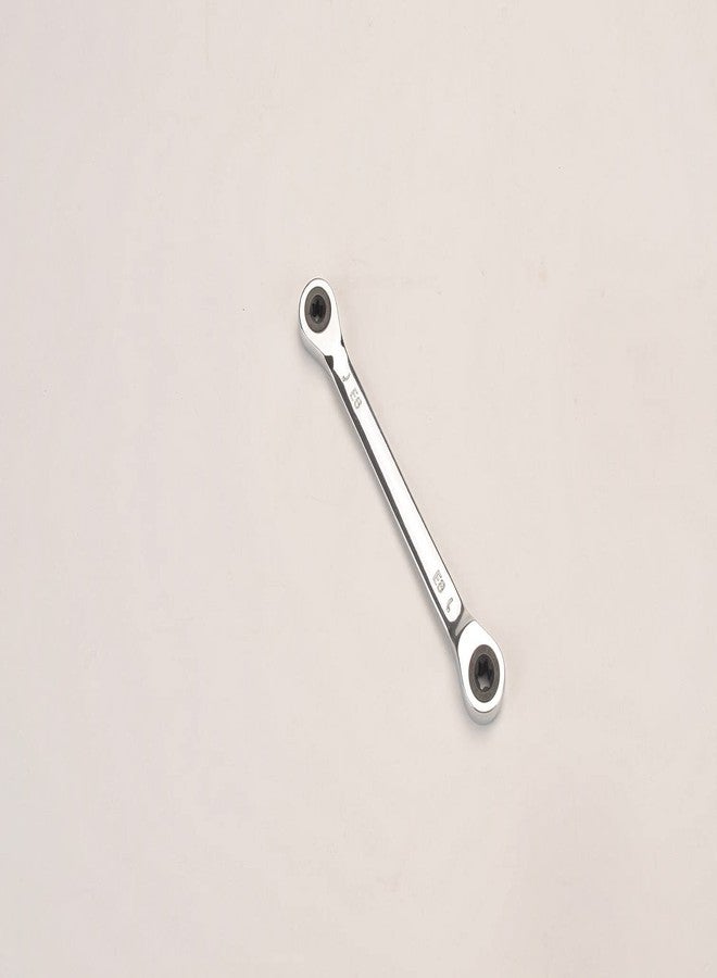 FLZOSPER E-Torx Double Box Ratcheting Wrench, E6x E8，Heavy Duty CR-V Box Ratchet Gear Spanner - Image 3