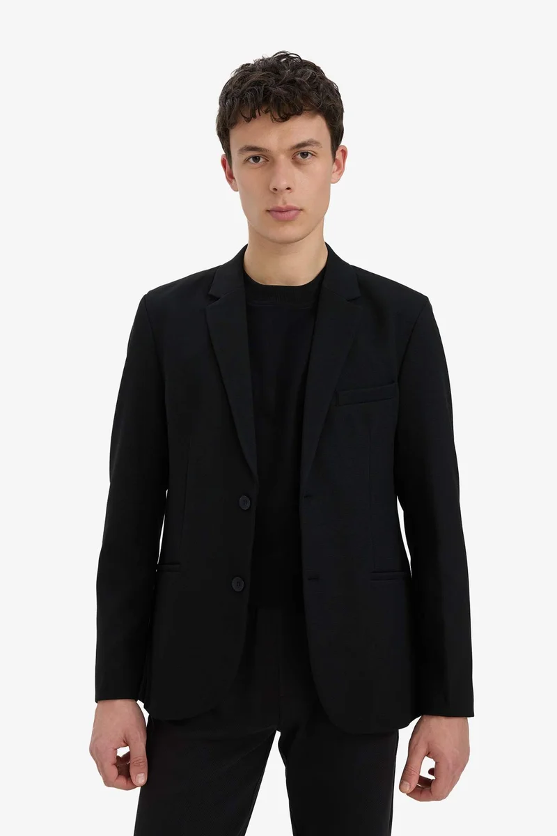 Defacto  Slim Fit Half Lining Blazer for Men | Best Price UAE