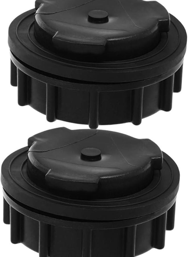 قطعتان من سدادة تصريف سلة المهملات المقاومة للطقس، مانع التسرب، سهل التركيب، يقلل من تسرب المياه - Image 1