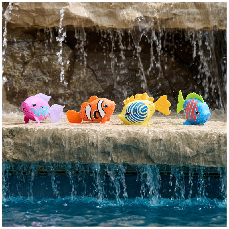 SwimWays Rainbow Reef Fish Toy, Kids Swimming Accessories & Water Toys, Learn to Swim Pool Toys for Kids Ages 5 & Up, Batteries Included, Guppie Goldberg - Image 5