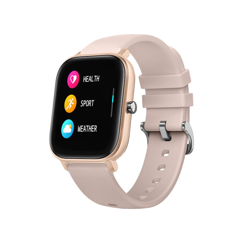 New P8 smart watch 28 languages heart rate blood oxygen health detection waterproof bracelet Gold - Image 4