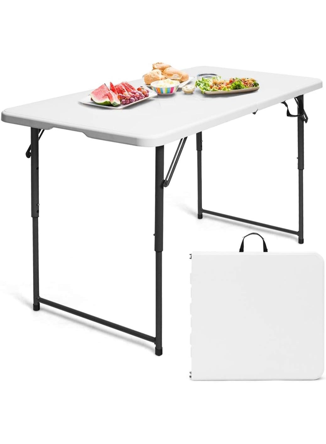 Folding Camping Table with Carry Handle – Multi-Purpose Portable Table, Up to 150kg Load, Convenient Handbag Design