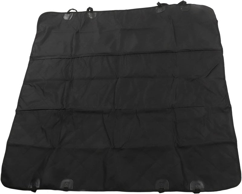 Car Pet Mat, Oxford Fabric Collapsible Dog Seat Cover for Truck and SUV, Breathable Mesh Back Seat Protector with Expanded Space for Large Dogs - Image 5