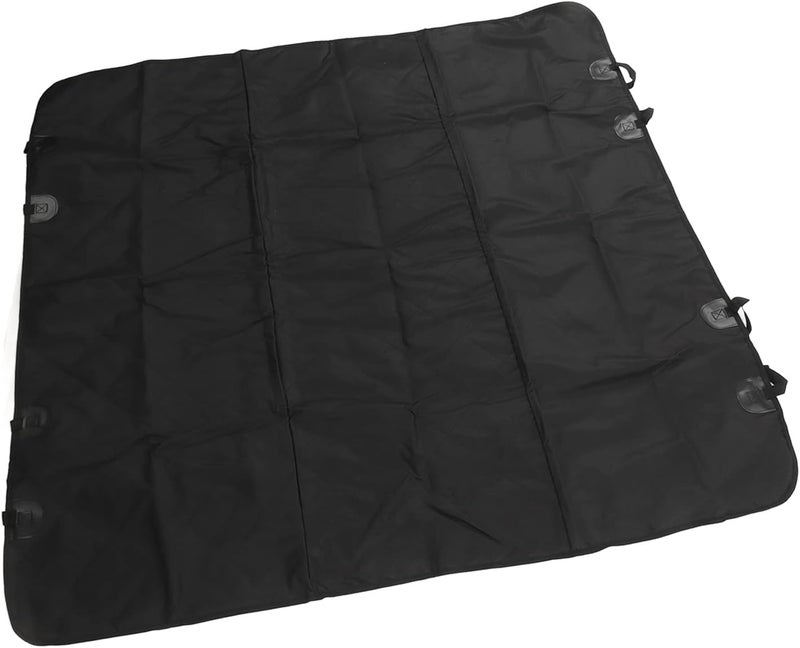 Car Pet Mat, Oxford Fabric Collapsible Dog Seat Cover for Truck and SUV, Breathable Mesh Back Seat Protector with Expanded Space for Large Dogs - Image 4