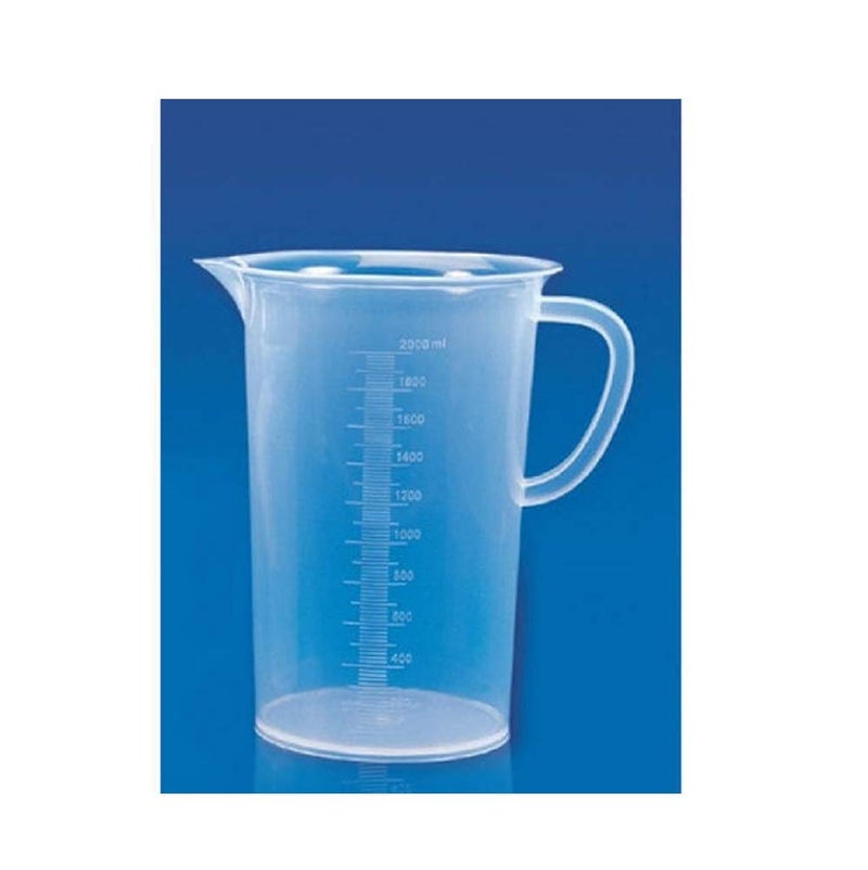 Witeg Measuring Jug Moulded in Polypropylene (Polylab) (2000ml) - Image 5