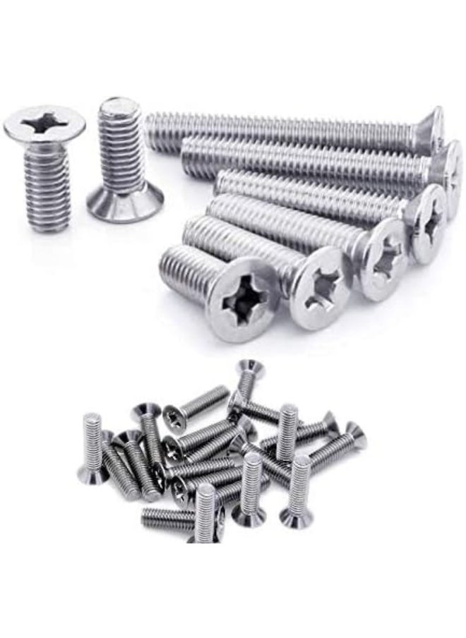 Royal Apex Machine Screw Csk Philip And Countersunk Head For Diy Electrical And Kitchen Furniture Pull Cabinet Door Handles Pack Of 25 M3.5 X 20 Mm  - Image 2