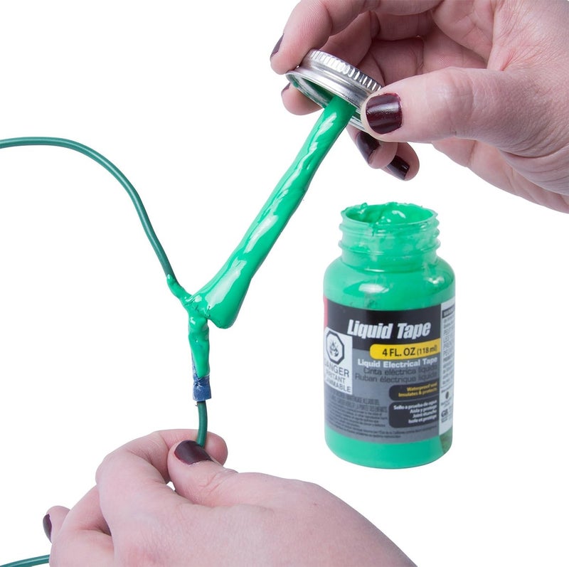 Gardner Bender LTG-400 Waterproof Liquid Electrical Tape, 4 oz, Green - Image 3
