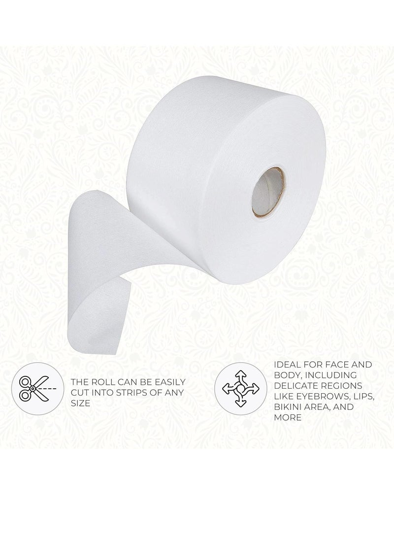 ForPro - ForPro Non-Woven Epilating Roll for Body and Facial Hair Removal, Tear-Resistant, Lint-Free, 3” x 55 Yards, White - Image 1