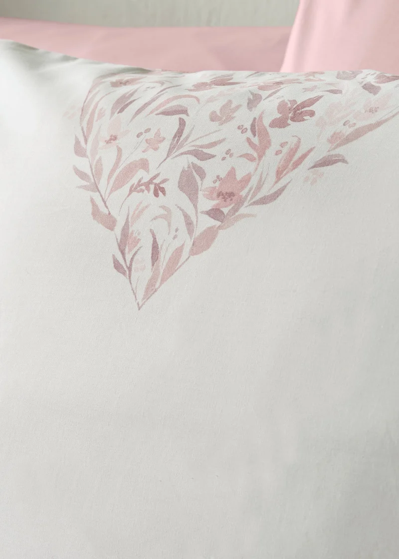 Matalan Pink Floral Heart Duvet Set