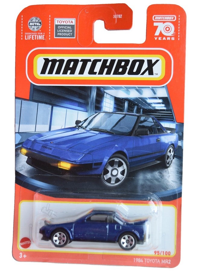 MATCHBOX 1984 Toyota Mr2, Blue 95/100