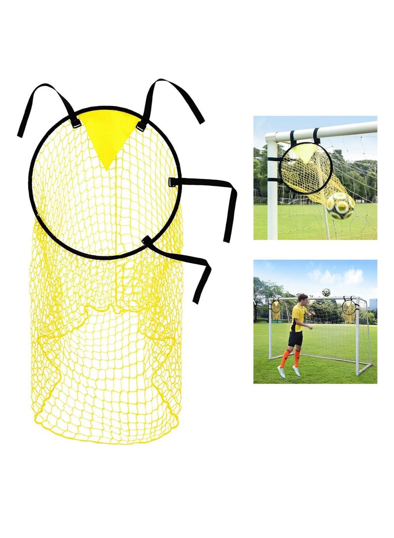Generic 1PCS Soccer Shooting Accuracy Training Goal, Top Bins Soccer Target Goal Shooting Practice Soccer Target Goal Soccer Goal Shooting Accuracy Goal for Shooting Soccer Accuracy Training - Image 1