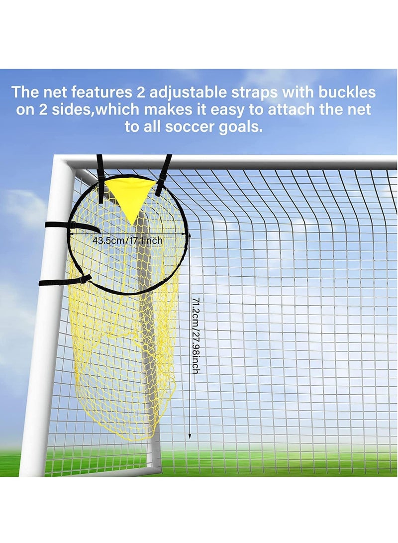 Generic 1PCS Soccer Shooting Accuracy Training Goal, Top Bins Soccer Target Goal Shooting Practice Soccer Target Goal Soccer Goal Shooting Accuracy Goal for Shooting Soccer Accuracy Training - Image 3
