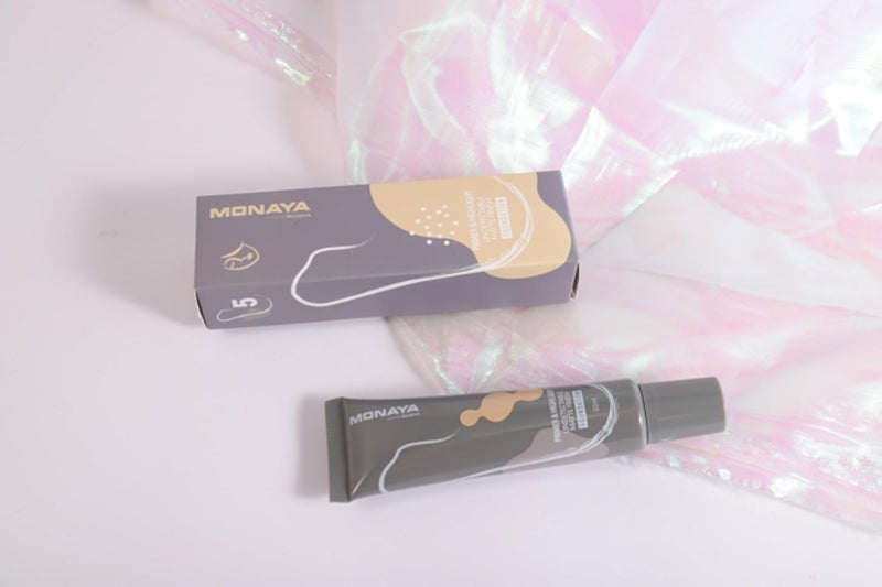 مونايا بورجوفا برايمر وهايلايتر غير قابل للكشف بلمسة نهائية غير لامعة (F205#)