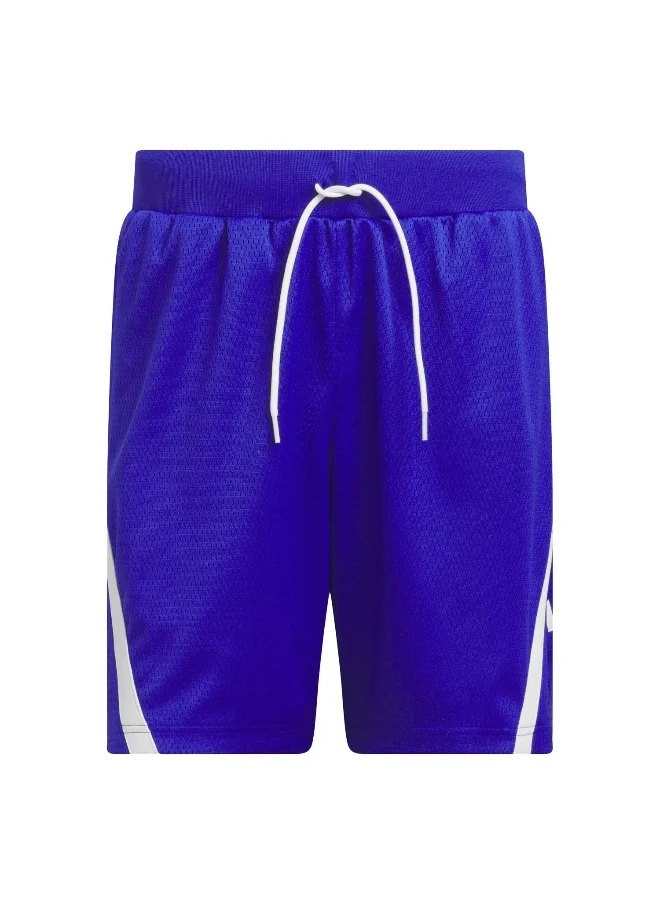 Adidas adidas Select Mesh S Blue Basketball Shorts XS5"