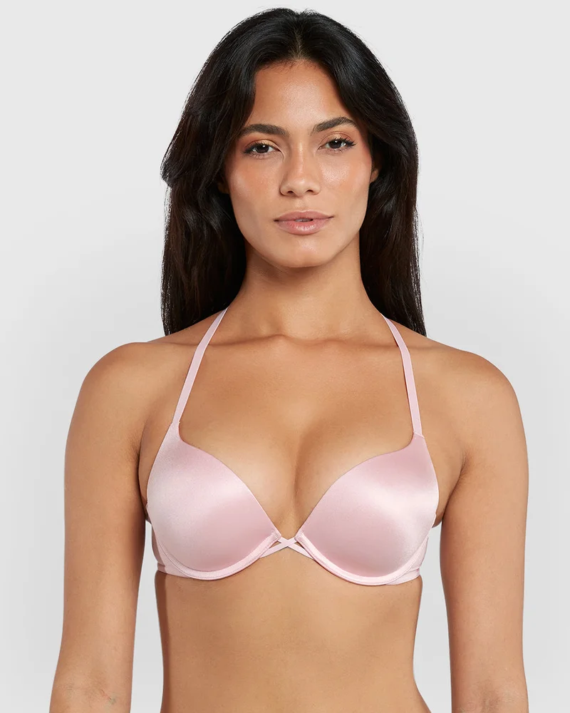 Isla & Evie Isla & Evie Obvious Double Pushup Plunge Bra
