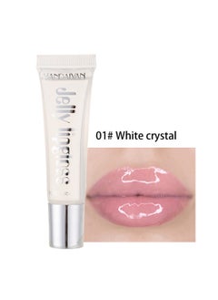 Handaiyan Lip Gloss Hydrating Moisturizing Long Lasting High Glossy Jelly Lip Stain Super Gloss Balm Oil Tinted Treatment Lip Glow Glass Shine Glitter Makeup Beauty Colored Bright Lifter For Women Girls  - Image 2
