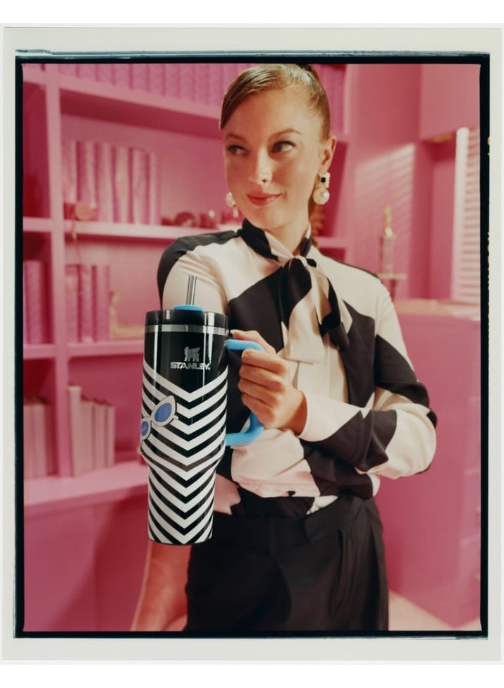 ستانلي كوب حراري سعة 1200 مل - تصميم أنيق مصنوع من الفولاذ المقاوم للصدأ SUS 304 مع غطاء محكم وقشة، يحافظ على السخونة والبرودة - Image 2