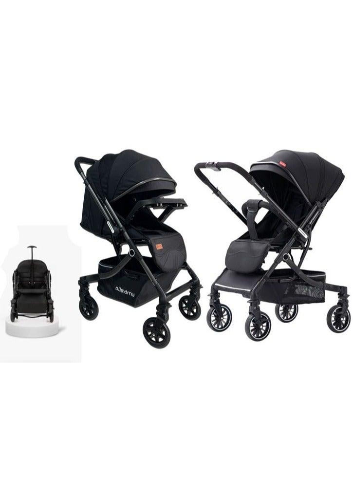 umbrella Stroller  Umbrella Move Fast Baby with Flip-Up Arm, Dining Table and Trolley Handle - Image 2