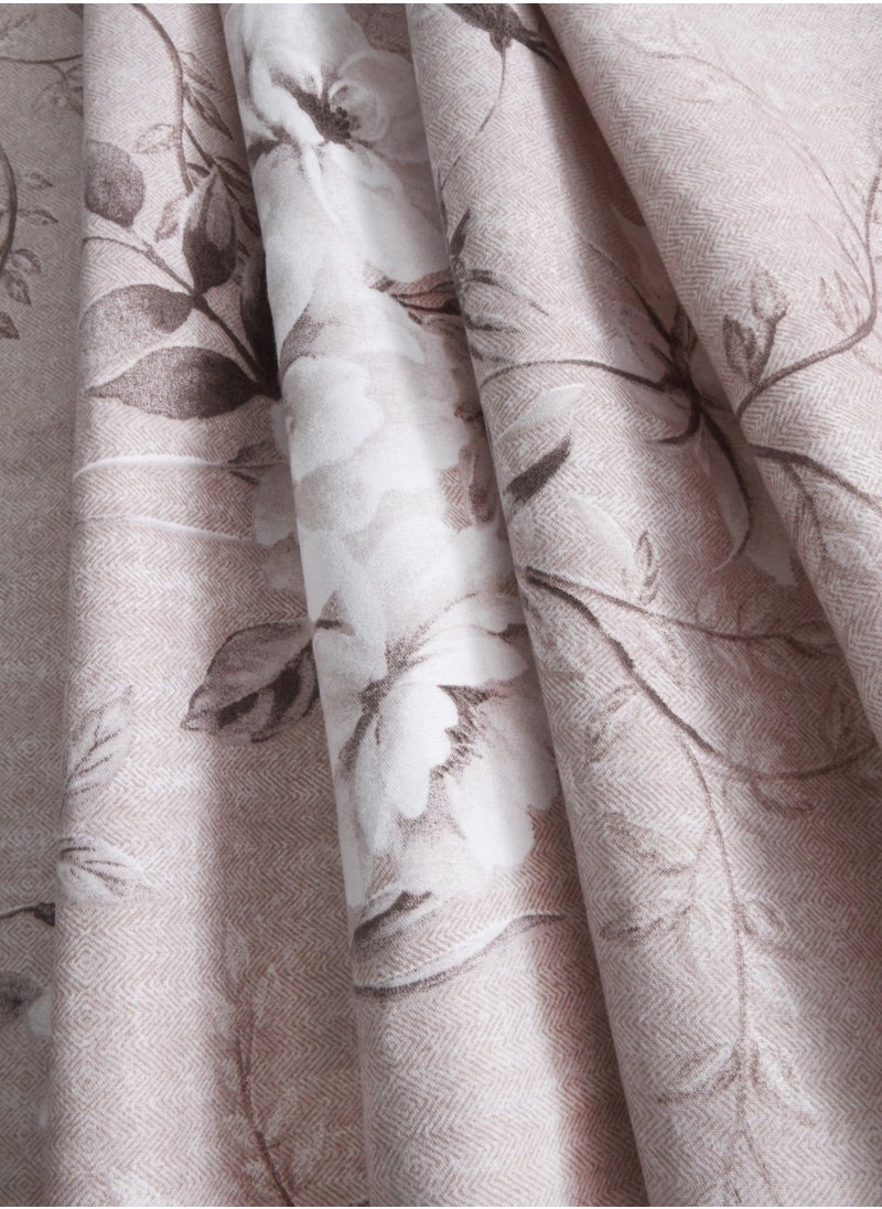 Master Home Textile - Microfiber Printed Comforter Sets, Fits 160 x 200 cm Queen Size Bed, 4 Pcs, With Soft Filling, Celine Series - Image 1