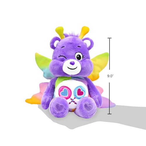 Care Bears Spring Theme Butterfly Share Bear Fun-Size Plush - Perfect Stuffed Animal Holiday, Birthday Gift, Super Soft and Cuddly – Good for Girls and Boys, Employees, Collectors, Ages 4+ - Image 4